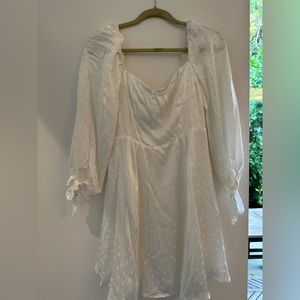 Astr the label long sleeve mini dress